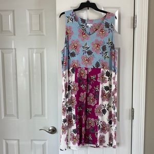 J Jill casual dress in rich colors